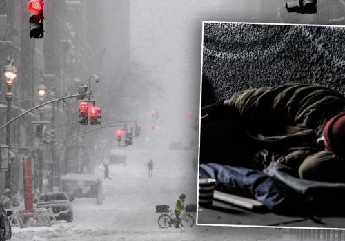 Usłyszeli płacz z ulicy. 