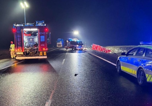 Tragedia na A2. Nagle zjechał na pas awaryjny, wysiadł z auta i osunął się na ziemię