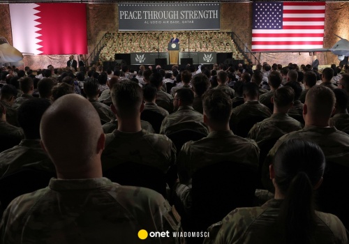 Sprzeczne doniesienia o ewakuacji amerykańskich żołnierzy z Kataru