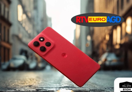 Motorola tańsza z zegarkiem niż bez. Moto G86 Power za 2/3 ceny w RTV Euro AGD