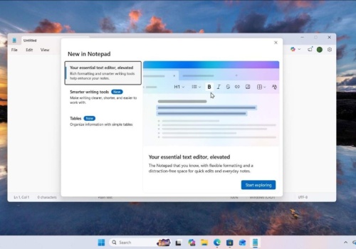 Koniec nudnego Notatnika. Microsoft dodaje funkcję, na którą czekaliśmy latami