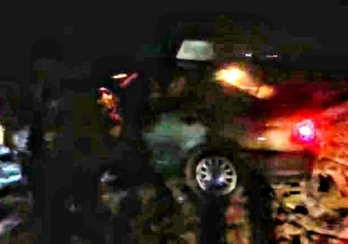 Pościg za BMW zakończony w polu