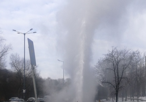 Awaria sieci ciepłowniczej w Krakowie