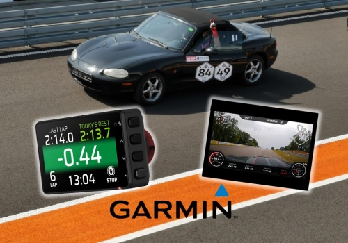 To pudełeczko od Garmin to instruktor jazdy na torze. Catalyst 2 ma GPS 25 Hz
