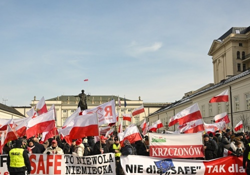 Protestują przeciwko programowi SAFE. 