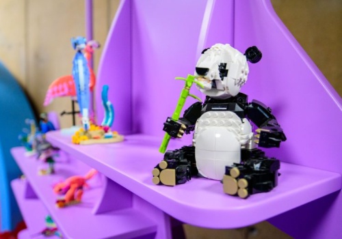 Wielkie budowanie z klocków LEGO w łódzkim ZOO