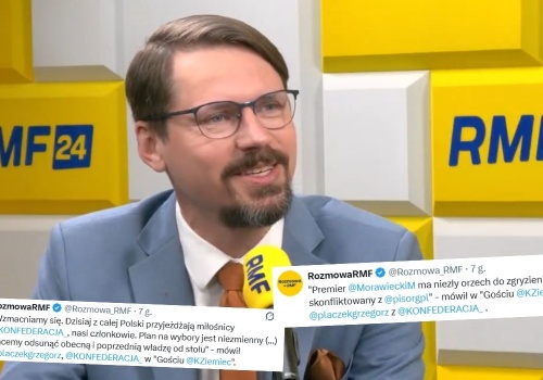 Poseł Płaczek zapewnia, że plan Konfederacji to odsunięcie od władzy zarówno PiS jak i KO