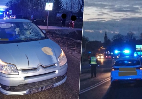 Potrącona i wrzucona pod drugie auto. Dramat w Zębowicach
