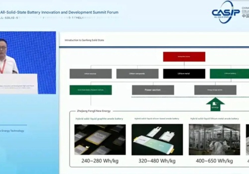 Ganfeng Lithium chwali się ogniwami Li-ion o gęstości do 0,65 kWh/kg, 2x więcej niż zwykle. Li-metal, elektrolit stało-ciekły