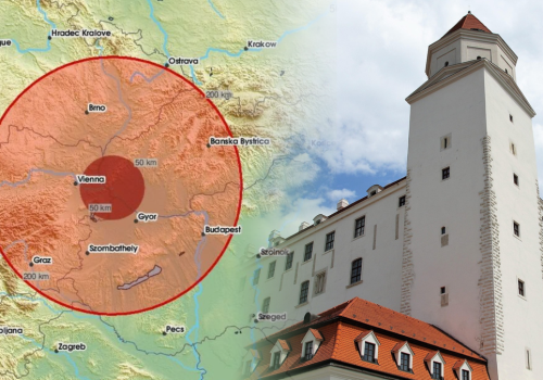 Trzesięnie ziemi na Słowacji. Wstrząsy były odczuwalne w Bratysławie