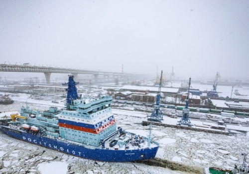 Potężny rosyjski lodołamacz na Bałtyku. Pojawił się w pobliżu Estonii