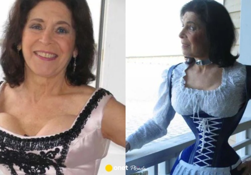 Od lat 80. krępowała ciało ciasnymi gorsetami. Jej talia mierzy zaledwie 38 cm