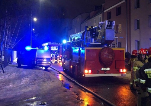 Nocny pożar w Gdańsku. Na miejscu strażacy dokonali makabrycznego odkrycia