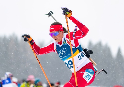 Polka wygrała finisz z mistrzynią olimpijską. 