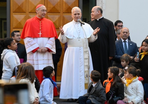 Leon XIV w rzymskiej parafii: mogę w pełni realizować życie, mówiąc Bogu „tak”