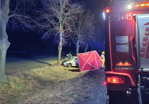 Śmiertelny wypadek na DK36! Nie żyje 44-letnia pasażerka — nowe informacje służb