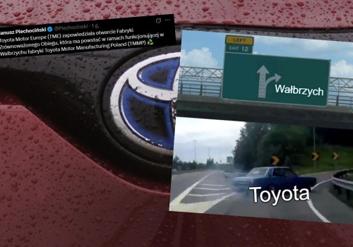 Toyota chce utworzyć w Wałbrzychu zakład recyklingu starych samochodów