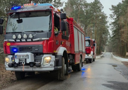 Zatrucie czadem w powiecie brzezińskim. Dwie osoby poszkodowane