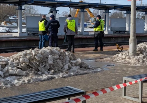 Z ostatniej chwili! Tragiczny wypadek na torach przy dworcu PKP w Ciechanowie