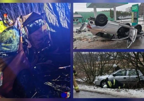 Czarny weekend na drogach regionu. Tragiczny wypadek w Kalinkowie. Nie żyje 39-lenia kobieta