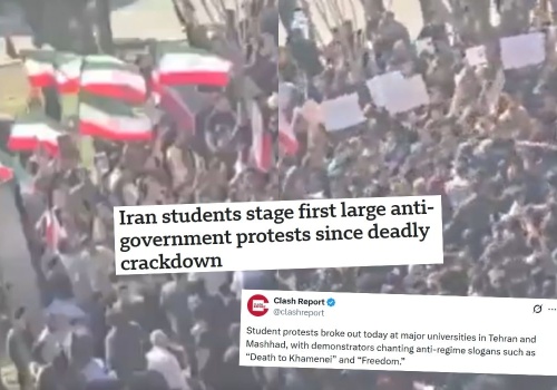 Iran: studenci zorganizowali antyrządowe protesty, w tle rozmowy z USA