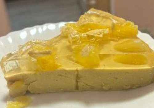 Wzięłam skyr i owoce. Po chwili miałam ciasto z mamucią ilością białka