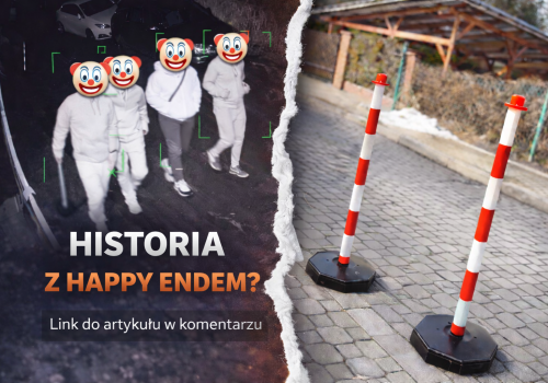 Słupki wróciły na miejsce! Szczęśliwe zakończenie sprawy