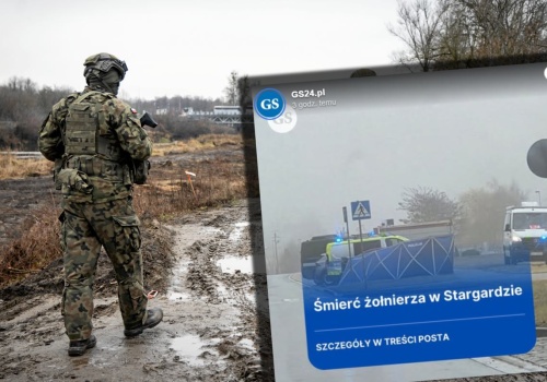 Śmierć 23-letniego żołnierza w Stargardzie. Media: Ciało znaleziono przy cmentarzu