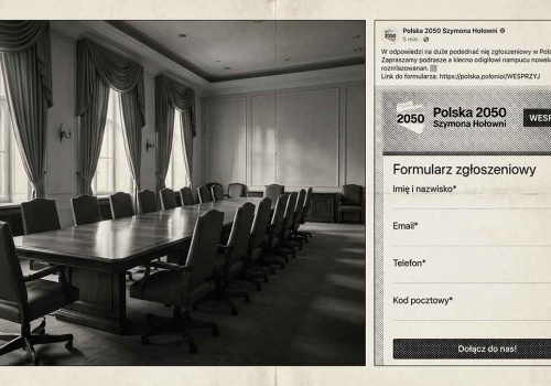 Polska 2050 zaryła w dno, ale kopie dalej. Czy coś przespałem?