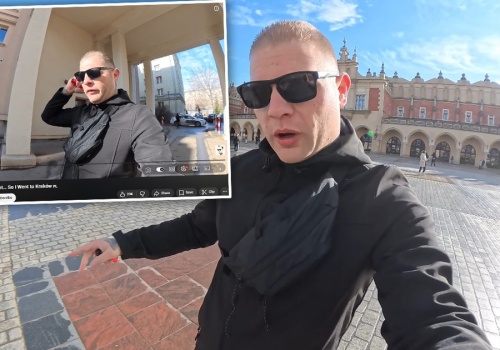 Kontrowersyjny youtuber z Holandii pojechał do 