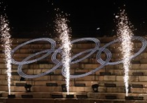 Ceremonia zamknięcia igrzysk w starożytnym amfiteatrze w Weronie