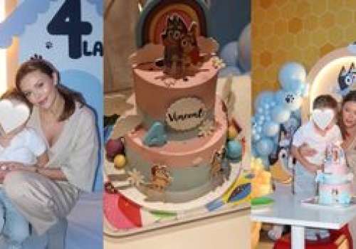 Joanna Opozda wyprawiła Vincentowi 4. urodziny. Fajna imprezka? (ZDJĘCIA)