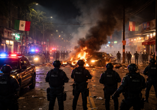 Meksyk po śmierci szefa kartelu. Zamieszki, blokady dróg i ostrzeżenia dla turystów