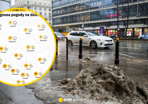Polska będzie dziś skąpana w obfitym deszczu. Pojawią się nawet burze