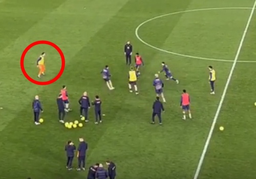 Było już po meczu. Wtedy kibice Barcelony zobaczyli Szczęsnego