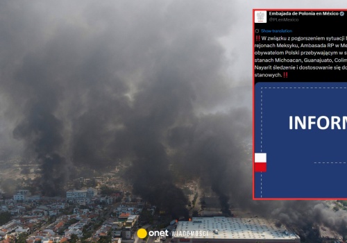Chaos w Meksyku. Ambasada Polski wydała komunikat. Podsumowanie nocy