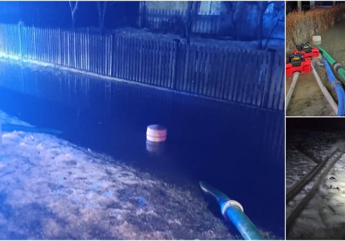 To dopiero początek roztopów. Strażacy interweniowali już 50 razy, a ostrzeżenie wciąż obowiązuje