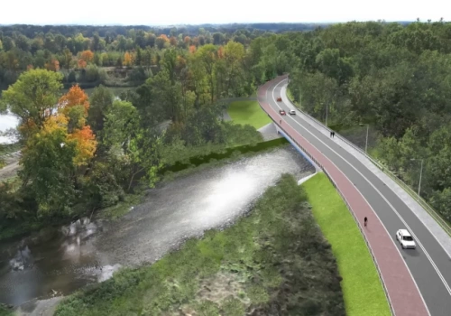 Odbudują most pod Wrocławiem zniszczony w czasie powodzi. Powstanie w nowym miejscu