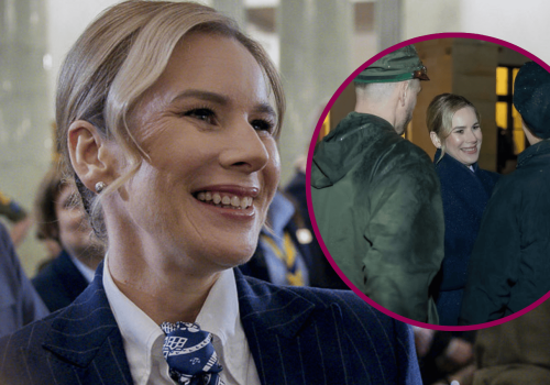 Niespodziewane sceny z Nawrocką. Ktoś akurat zrobił zdjęcie. Ogromne wzruszenie