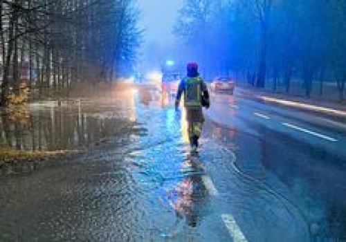 Północna Wielkopolska pod wodą! 172 interwencje straży po odwilży