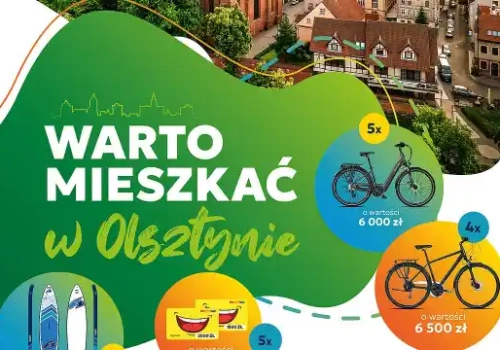 Twój PIT może przynieść Ci rower lub deskę SUP! Olsztyn nagradza lojalnych podatników