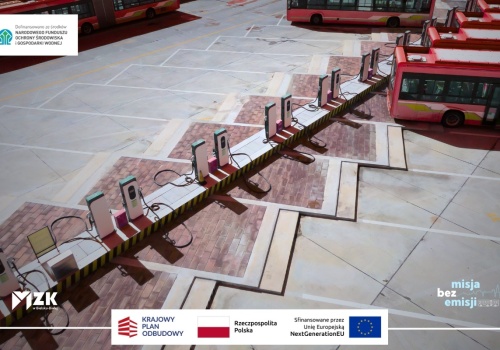 Rozpoczęły się prace nad stacjami ładowania autobusów elektrycznych w Bielsku‑Białej