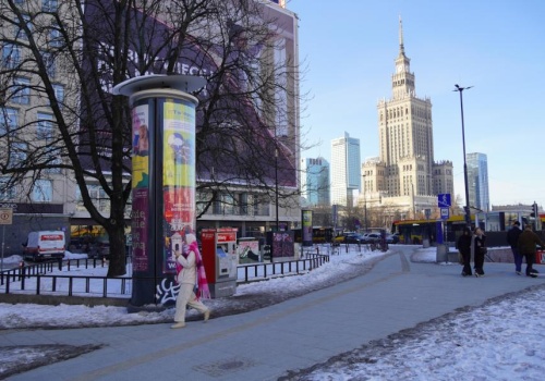 Plac obok Ronda Dmowskiego będzie zielony