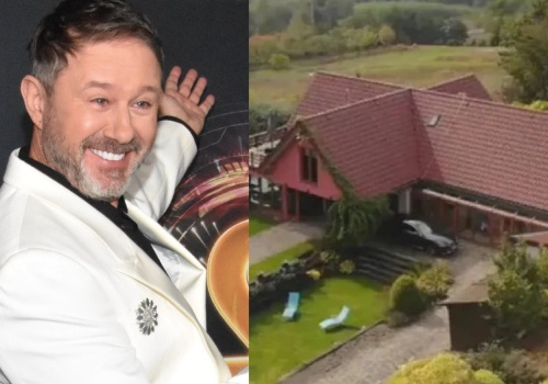 Dom Piasecznego ma nietypowy kolor. Wokalista zamieszkał na świętokrzyskiej wsi