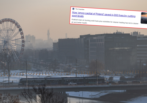 Brytyjski Guardian o krakowskim smogu. „Uratowali 6 tys. osób”