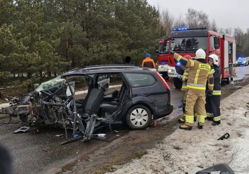 Śmiertelny wypadek w gminie Szumowo. Nie żyje kierowca