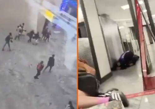 Dramat turystów na lotniskach w Meksyku. Przerażeni ludzie uciekają w popłochu