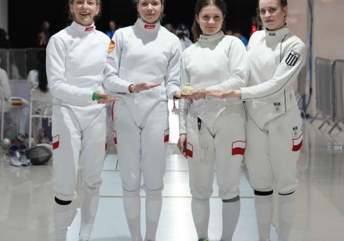 Szermierka: Polskie kadetki mistrzyniami Europy w szpadzie!