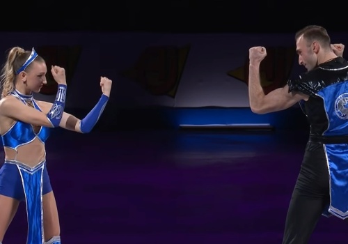 Mortal Kombat na Igrzyskach! Sub-Zero i Kitana opanowali taflę lodu