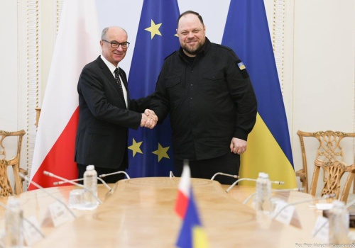 Marszałek Sejmu Włodzimierz Czarzasty w Kijowie. „Pomożemy wam w wejściu do Unii Europejskiej”